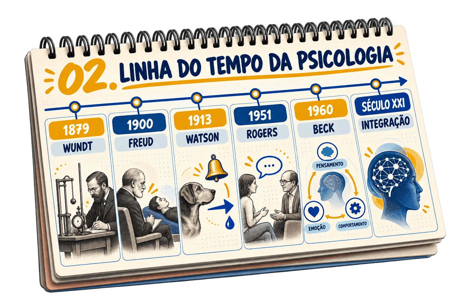 Linha do Tempo da Psicologia